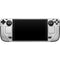 NFL New England Patriots White Striped Steam Deck Handheld Gaming Computer Skin